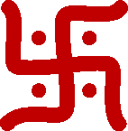 Hindu Swastika symbolizing peace and harmony